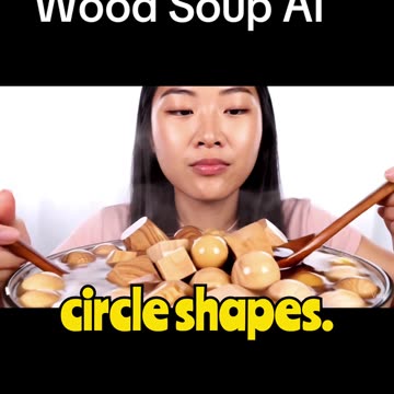 Eating Woody Soup?! 🪵🥣 ASMR Crunch Sounds You Have to Hear #WoodSoupASMR