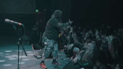 Nails Covering Territory Live with Max Cavalera of Sepultura