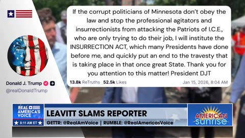 NORMAN BACKS TRUMP ON INSURRECTION ACT