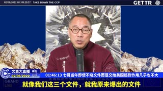 （三十二）七哥当年即使不烧文件而是交给美国起到作用几乎也不大【2022年02月06日文貴大直播精选】