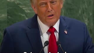 Trump inicia su discurso en la ONU con broma sobre el teleprónter