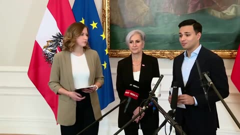 Doorsteps vor dem Ministerrat