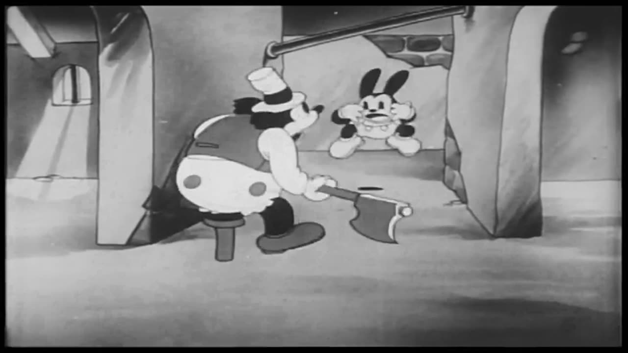 Mechanical Man (1932) – Oswald the Lucky Rabbit | Classic Public Domain Cartoon
