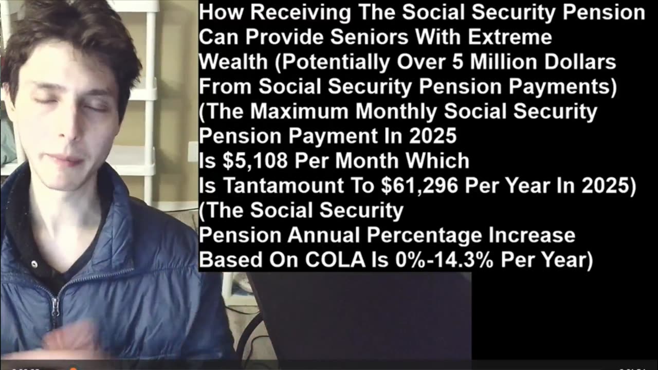 How Receiving Social Security Pension Can Provide Seniors With Extreme Wealth (5 Million+ Dollars)