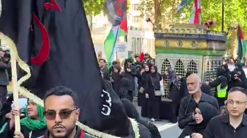 London yesterday. Unrecognizable city.