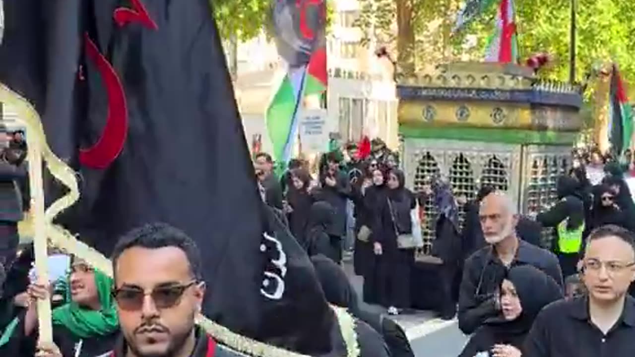 London yesterday. Unrecognizable city.
