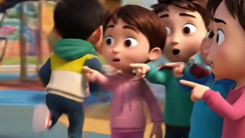 Naughty Ali is at School Playground