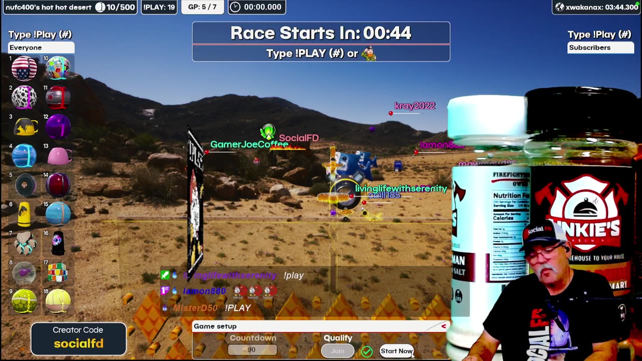 Social FD Live On Twitch