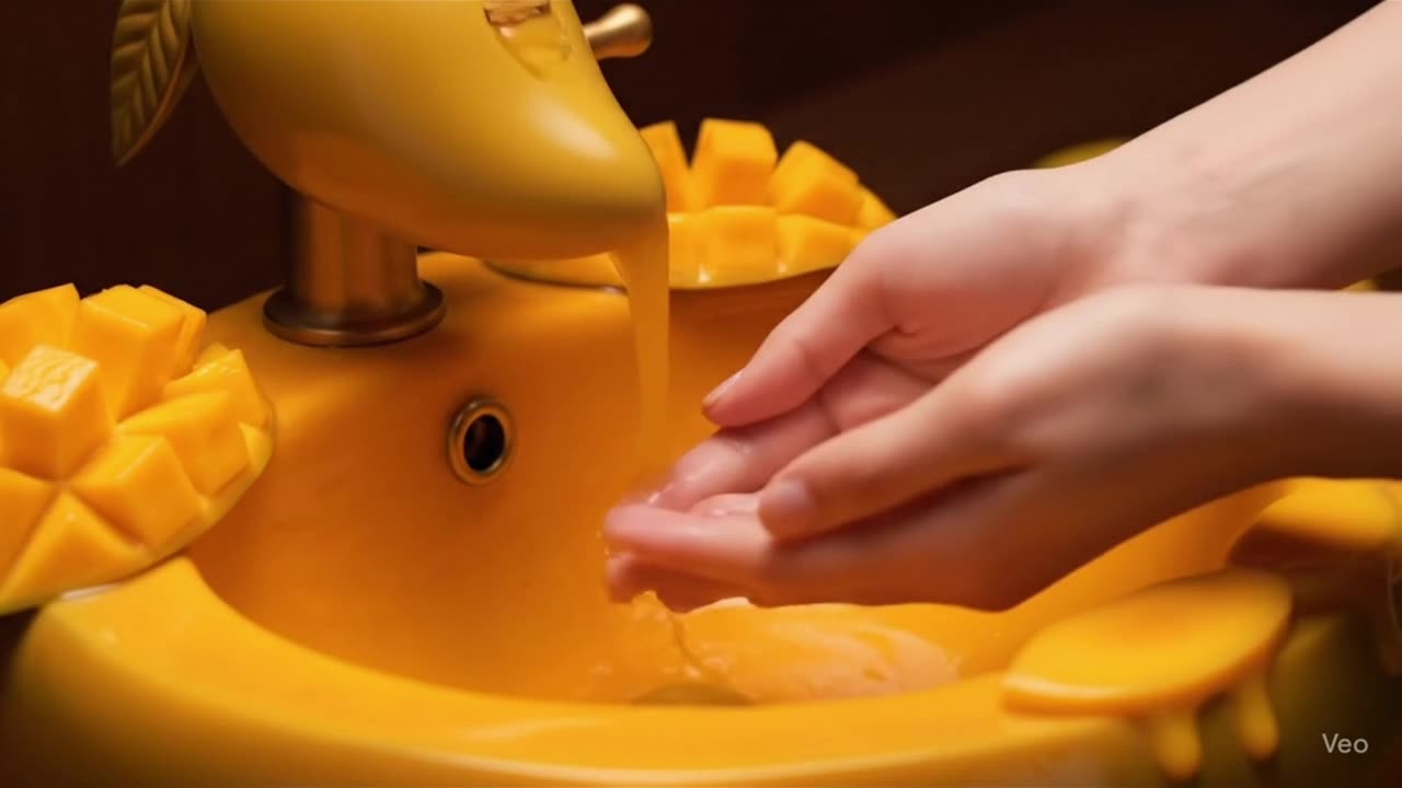 Sink Made Of Mango (Would You Wash?)
