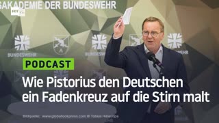 Wie Pistorius den Deutschen ein Fadenkreuz auf die Stirn malt