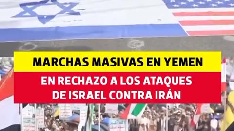 Massive protests in Yemen against USA/Marchas masivas en Yemen VS 🇺🇲