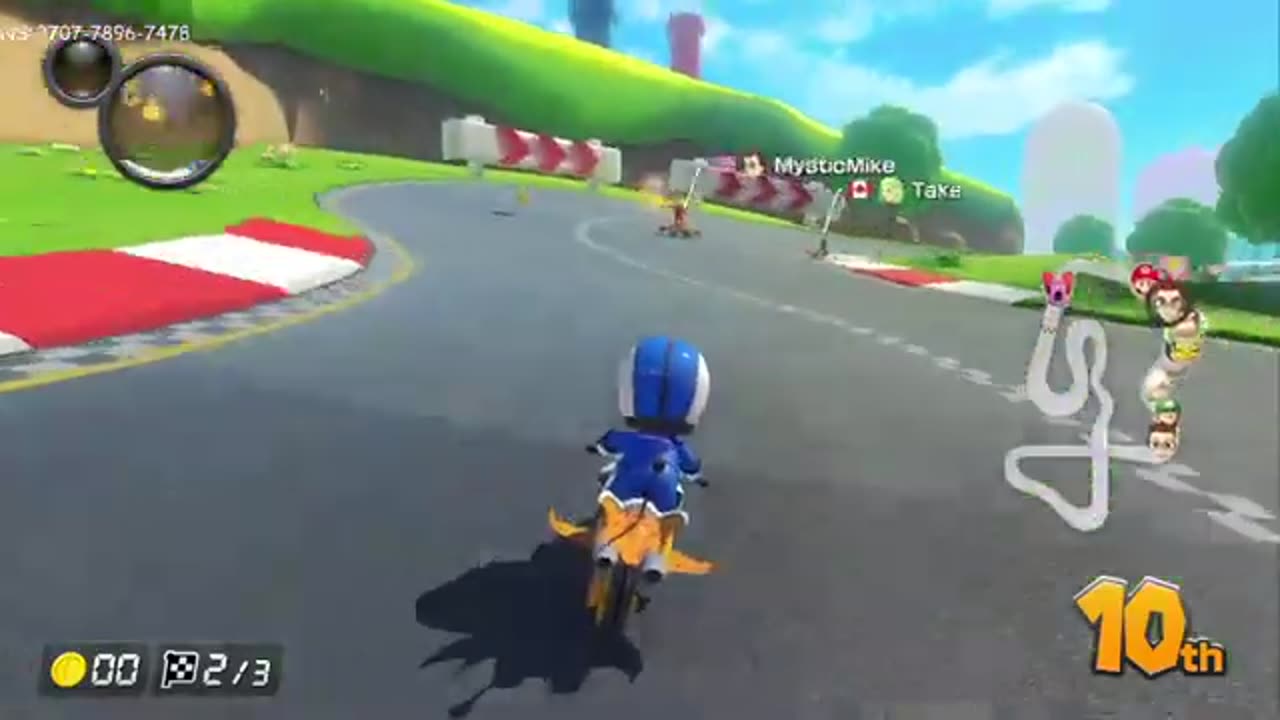 Wrestlemania 39 Weekend Edition of Mario Kart 8 Deluxe. Racing with MysticGamer