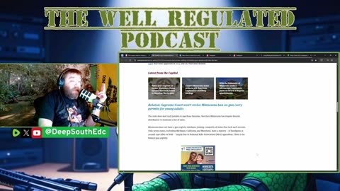 Derek Groves Evades Capture in New Orleans Jailbreak Saga!| The Well Regulated Podcast #18