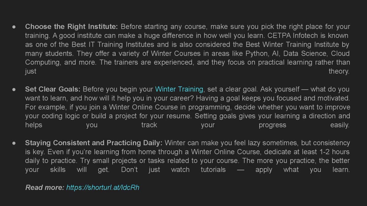 5 Essential Tips for Effective Winter Training