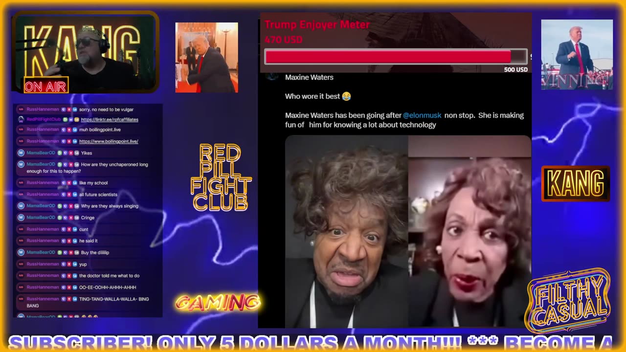 Elon's High Technology Asssss Maxine big mad