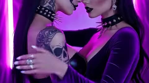 VAMPIRE MODELS AND FASHION _ VAMPIRE GOTH GIRLS _ DARK OM 43 _ MUSIC FOR VAMPIRES 1 HOUR