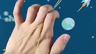 Must Watch: Easy Rubber Band Magic Trick #viral #shorts #magictrick
