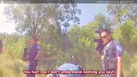 Cops Hunt Down Man With a Bomb