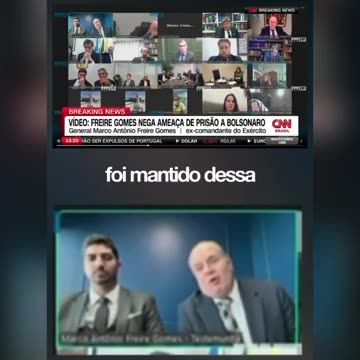 Imagens da Ditadura do STF: General Freire Gomes nega ameaça de prisão a Bolsonaro.