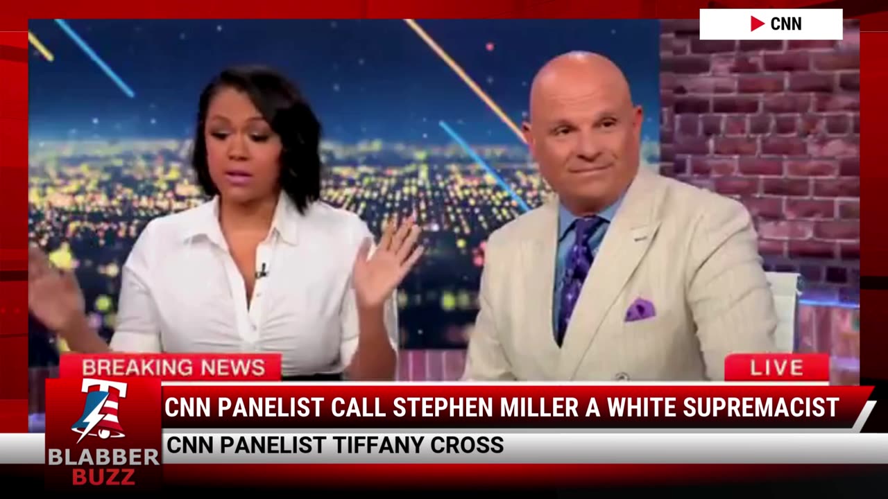CNN Panelist Call Stephen Miller A White Supremacist