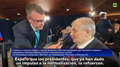 RIMEROS COMENTARIOS del embajador ruso en EE.UU. tras las negociaciones entre Trump y Putin