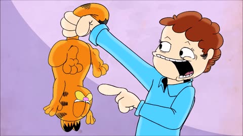 Garfield, Garfield... spanky, spank by Pikapetey Animations