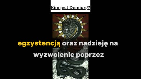 Kim jest Demiurg?