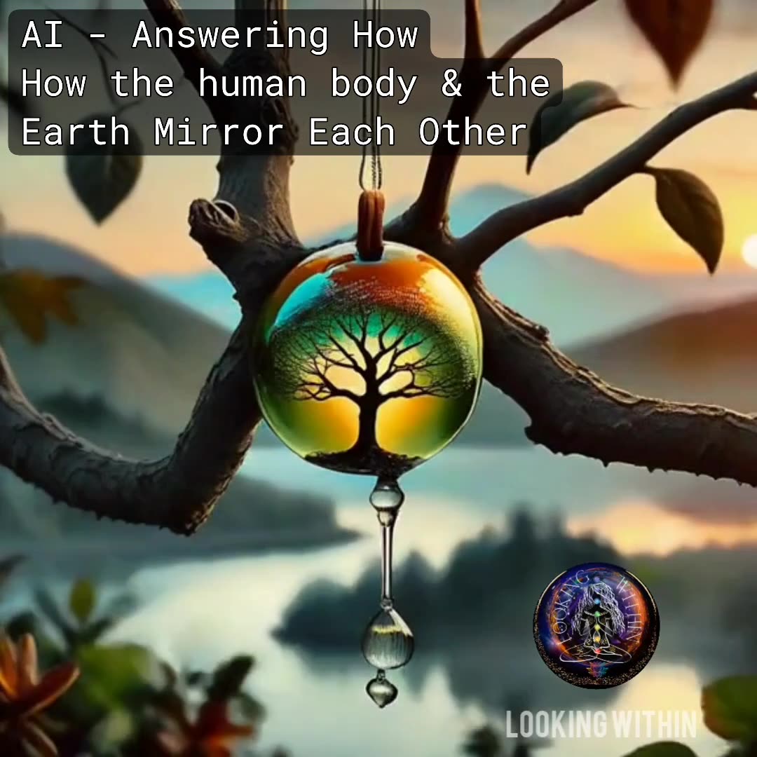 AI ANSWERING HOW THE HUMAN BODY & EARTH MIRROR EACH OTHER