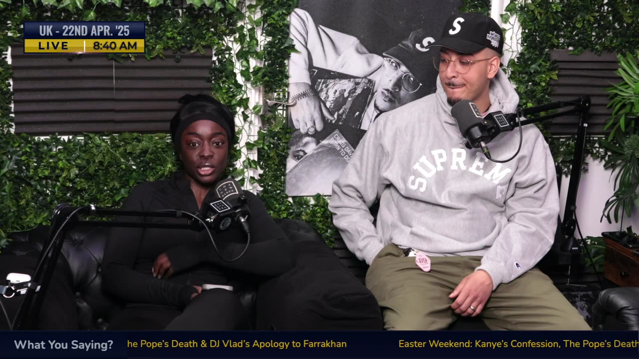 Easter Weekend: Kanye's Confession, The Pope's Death & DJ Vlad's Apology to Farrakhan.