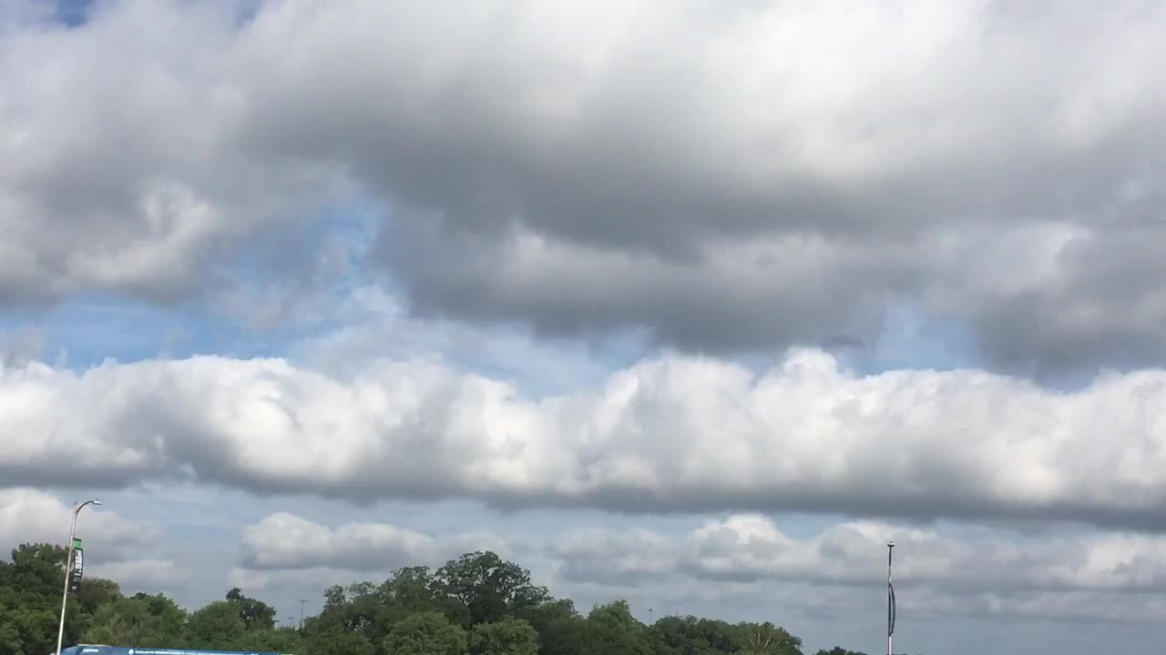 A very long dragon, seems may have a lot of rain after few days.