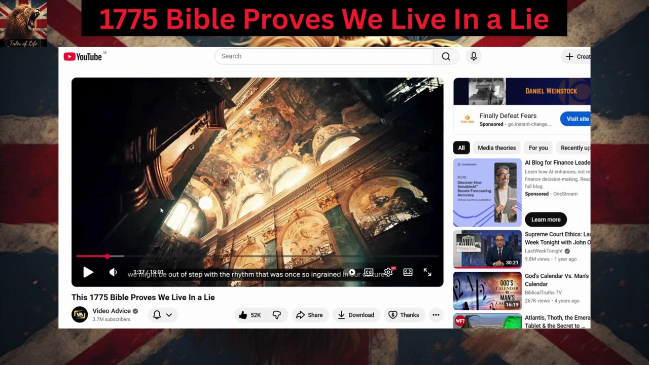 1775 Bible Proves We Live In a Lie