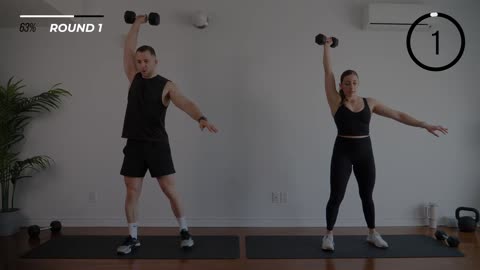 1 Hr Full Body Workout w Weights