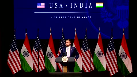 Vice President JD Vance Delivers Remarks on the U.S. and India's Shared Priorities