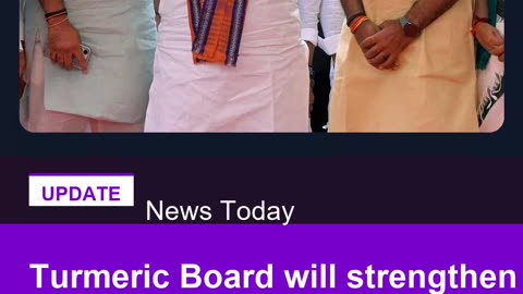 Turmeric Board will strengthen farmers financially with new markets opening Amit Shah