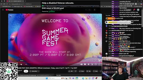 Gaming, Summer Game Fest, Reacts, Fundraiser