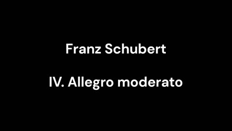 IV. Allegro moderato