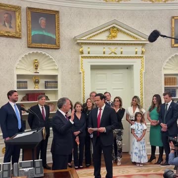 Steve Witkoff officially sworn in as Special Envoy for the Middle East