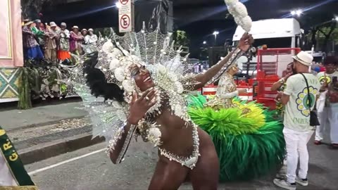 Beautiful women at Rio de Janeiro Carnival in Brazil