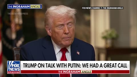 Trump says he and Putin did not discuss aid to Ukraine during their phone call