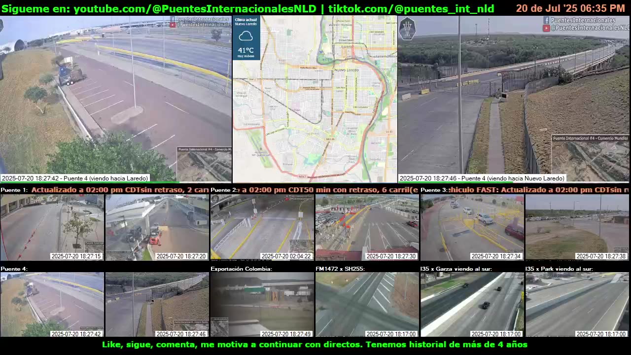 Puentes Internacionales NLD (Youtube / TikTok)