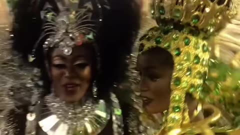 Beauties of Carnival: Radiant Women at the Heart of Rio de Janeiro - Brazil!