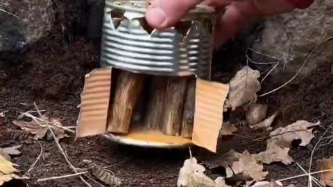 DIY rocket stove for the last stand...Save it! Share!