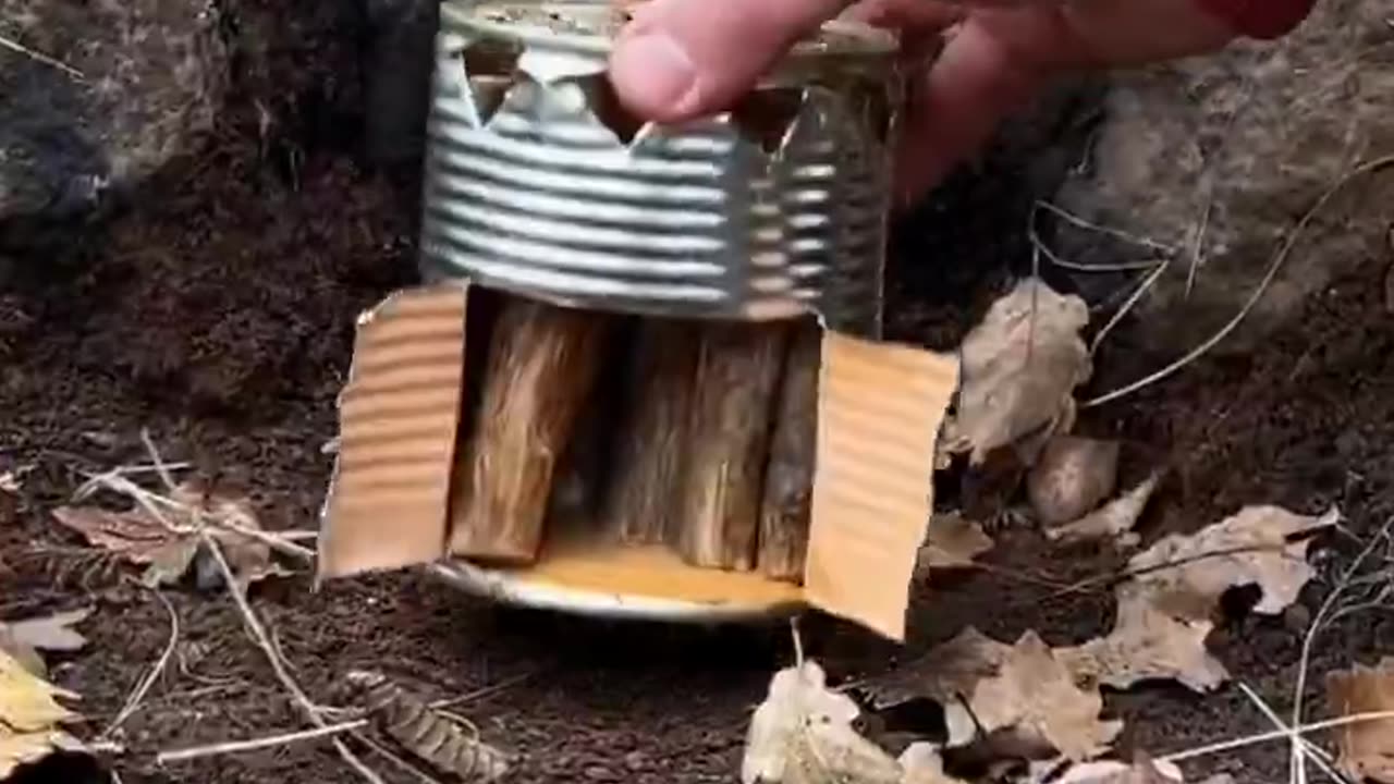 DIY rocket stove for the last stand...Save it! Share!