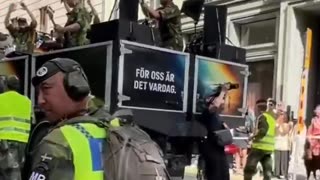 Swedish army.