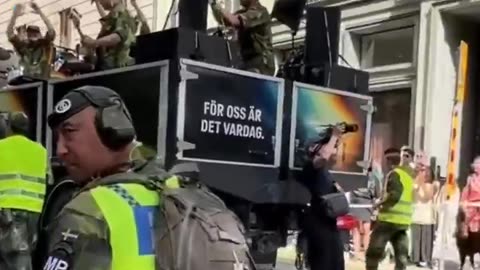 Swedish army.