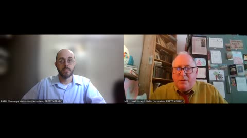 R&B Weekly Seminar: R&B Torah Fellowship (Episode #161 -- Wednesday, May 28th, 2025). ChairMAN: RABBI Chananya Weissman (Jerusalem, ERETZ YISRAEL/Land Of Israel). Program ChairMAN: ADVOCATE Lawrence Gordon (Kobe, JAPAN)
