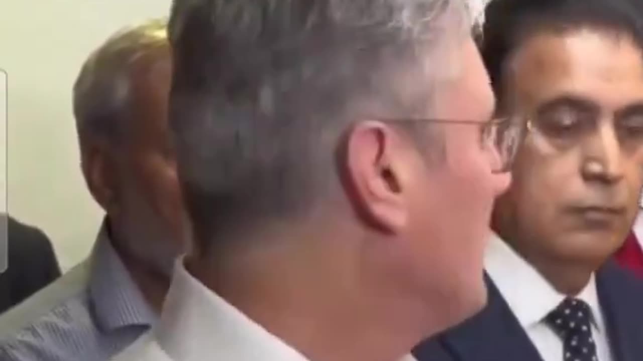Starmer gets confronted about taking money from foreign interests.