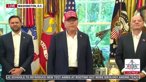 FULL REMARKS: President Trump Discusses 2026 FIFA World Cup - 8/22/2025