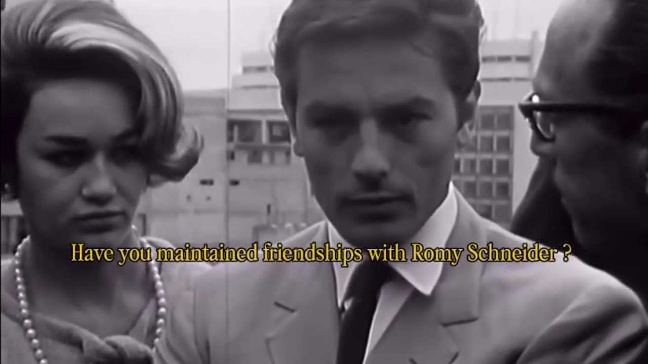 Interview Alain Delon (1964).