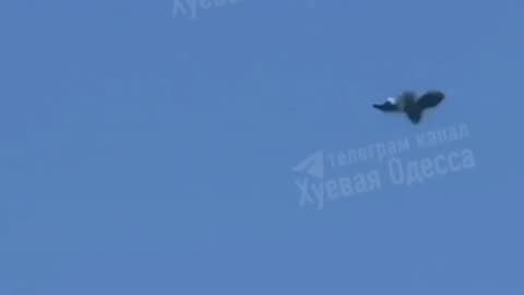 👀💥 Interception of Shahed by Interceptor-drone in the sky over Odesa!